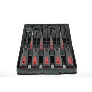 Complete 9-Piece Hook, Pick, Grabber and Scraper Set for Automotive Use
