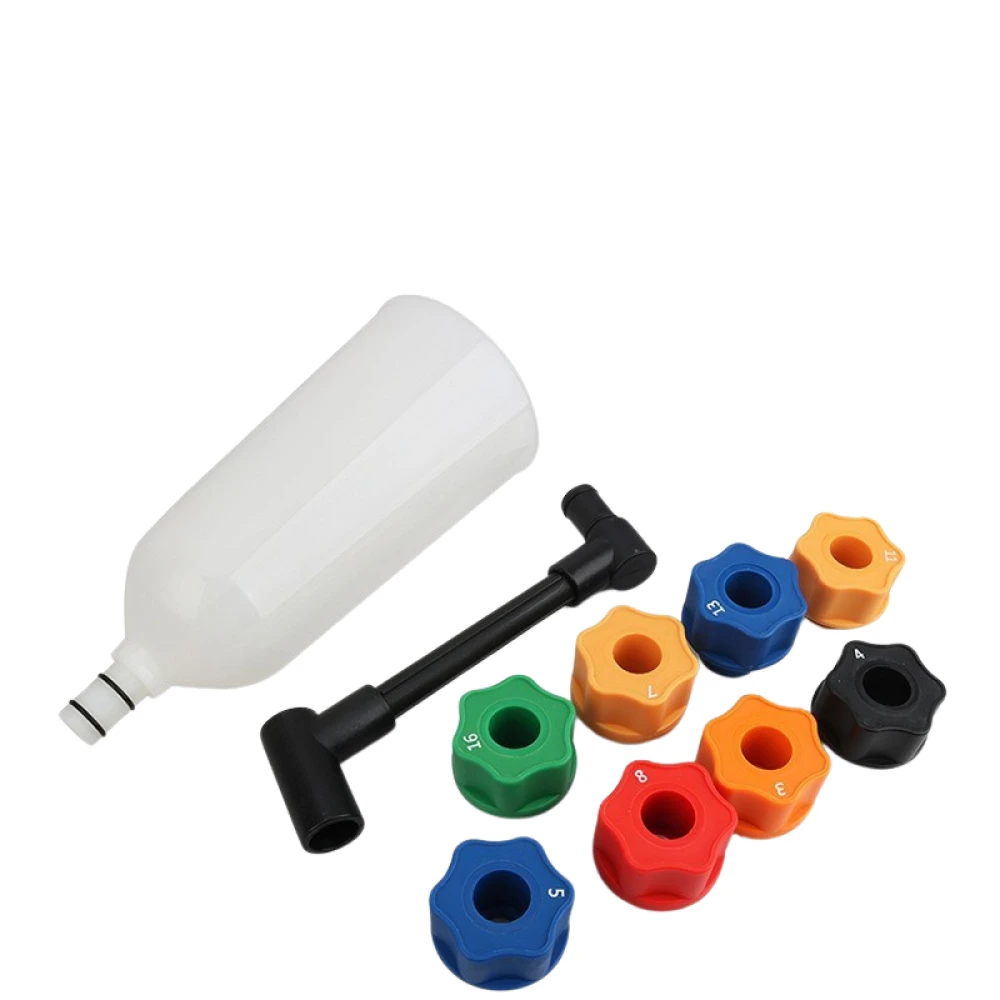 Modern spill-free car oil funnel kit - 8 pieces TSX TOOL