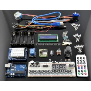 Arduino Starter Kit with Compatible Arduino Uno for Beginners
