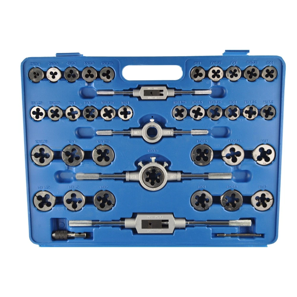 TSX TOOL 110 Piece Metric Tap and Die Set - Professional Kit