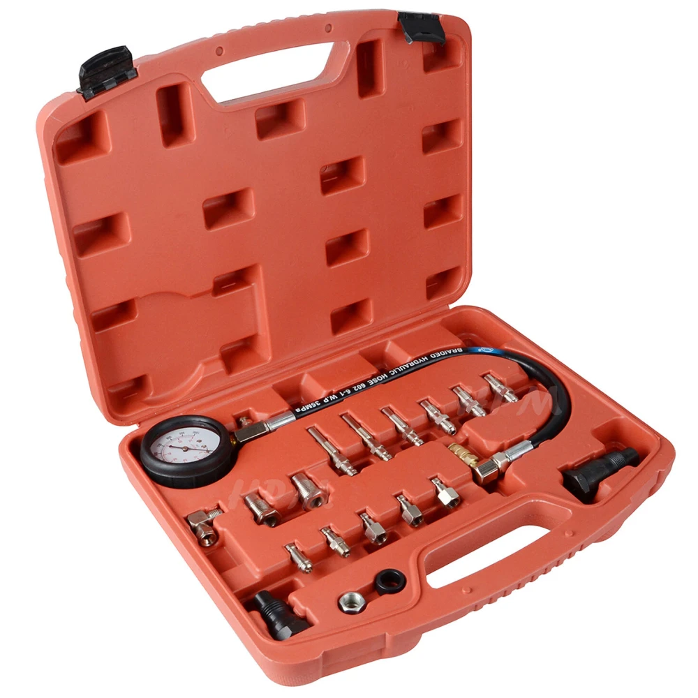Diesel Cylinder Compression Tester Kit 0-1000PSI TU-15