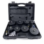 9-Piece Turbocharger Leak Tester Kit with Pressure Gauge for Turbo Testing