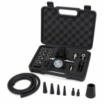 9-Piece Turbocharger Leak Tester Kit with Pressure Gauge for Turbo Testing