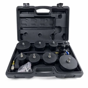 9-Piece Turbocharger Leak Tester Kit with Pressure Gauge for Turbo Testing
