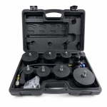 9-Piece Turbocharger Leak Tester Kit with Pressure Gauge for Turbo Testing