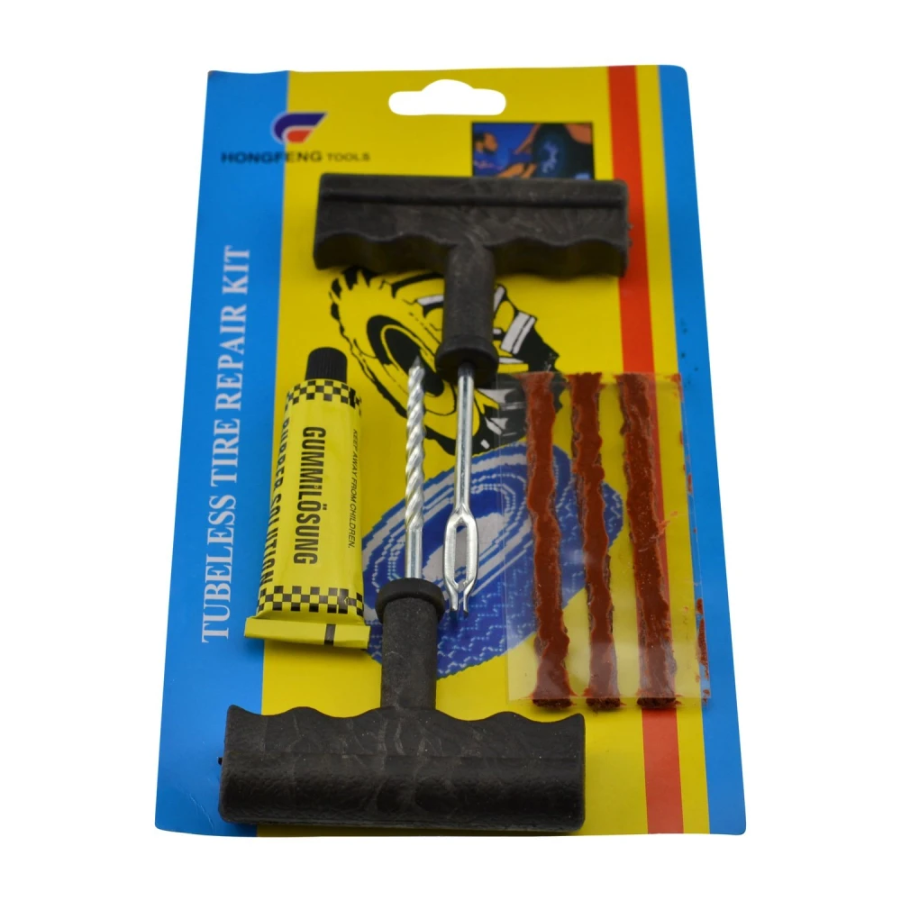 Car and motorbike tyre repair kit - fast puncture repair