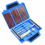 23-Piece Tyre Puncture Repair Kit Car Motorcycle Plugs Reamer