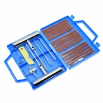 23-Piece Tyre Puncture Repair Kit Car Motorcycle Plugs Reamer