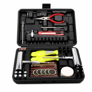 87-Piece Professional Tyre Puncture Repair Kit Car SUV Van