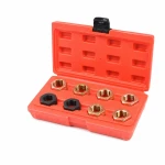 Thread Repair Kit for Drive Shafts and Wheel Hubs 9 Pieces