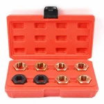 Thread Repair Kit for Drive Shafts and Wheel Hubs 9 Pieces