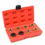 Thread Repair Kit for Drive Shafts and Wheel Hubs 9 Pieces