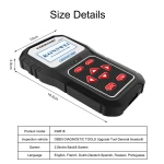 KONNWEI KW818 OBD2 Scanner: OBDII Code Reader for Cars from 1996