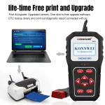 KONNWEI KW818 OBD2 Scanner: OBDII Code Reader for Cars from 1996