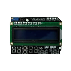 satkit LCD Keypad Shield LCD1602 Compatible with Arduino with Built-in Display and Buttons