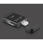 USB 2.0 All-in-One Memory Card Reader for Micro SD, MMC, SDHC, TF and M2