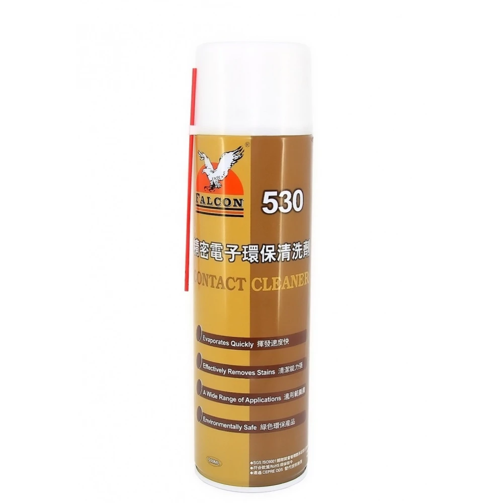 Falcon 530 contact cleaner spray 550ml for screens and electronic devices