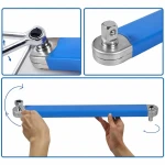 Extra Long Double Ring Spanner 390mm Professional Double End Cr-V Steel