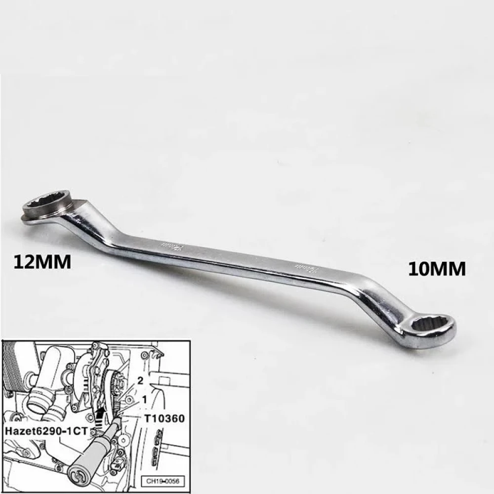 T10360 12mm Water Pump Pulley Wrench for Volkswagen Audi EA888 Engines