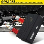 TK108B long battery GPS tracker for car with SOS alarm and magnetic base
