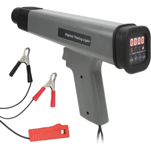 Digital inductive timing light for cars and bikes 12V with clips