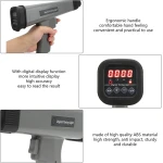 Digital inductive timing light for cars and bikes 12V with clips