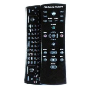 PS3 3-in-1 Remote Control with Included Wireless Keyboard for Full Control