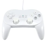 Compatible White Wii Classic Pro Controller for Nintendo Wii
