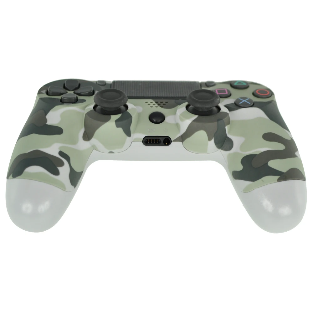 Mando compatible PS4 camuflaje inalámbrico DoubleShock 4 con cable USB