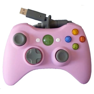 Compatible Pink Wired Xbox 360 Controller - Ergonomic, Reliable Controller