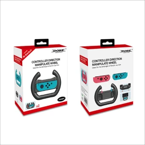 satkit Steering Wheel Controller for Nintendo Switch Joy-Con Dobe Twin Pack