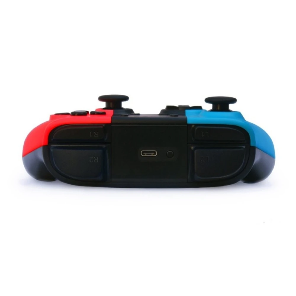 Wireless Controller Compatible with Nintendo Switch - Blue and Red Joystick