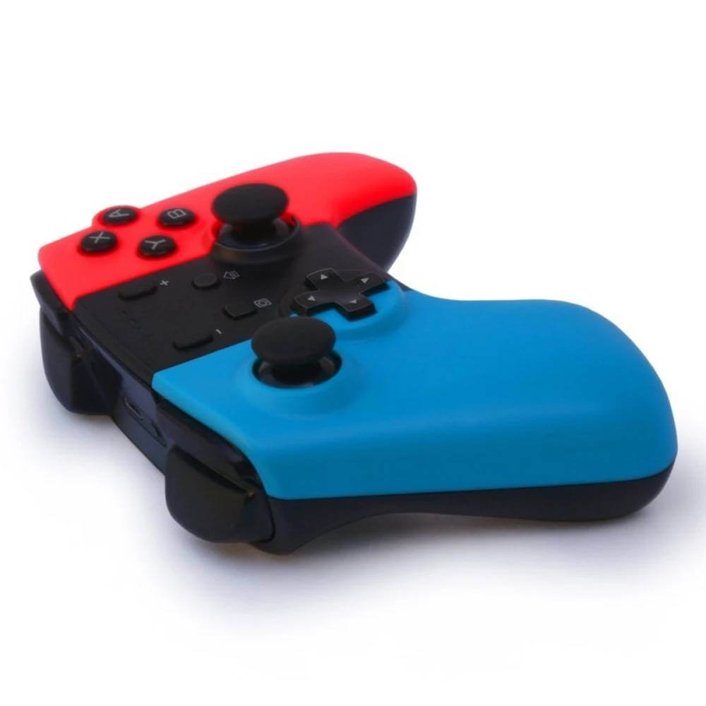Wireless Controller Compatible with Nintendo Switch - Blue and Red Joystick