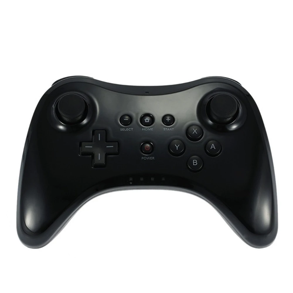 Black Compatible Wii U Pro Controller - Wireless Controller for Wii U