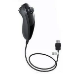 Compatible Black Wii Nunchuck Controller for Precise Wii Gaming