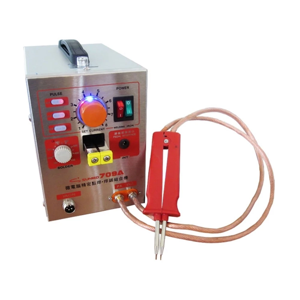 18650 battery spot welder Sunkko 709A, up to 800A and 1.9kW