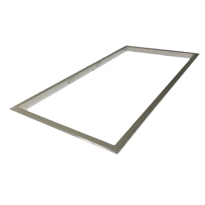 Recessed frame for 120x30 cm LED panel for fixed ceilings