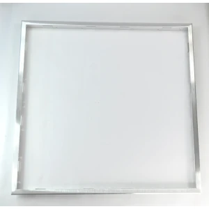 Recessed frame for 60x60 cm LED panel for fixed ceilings