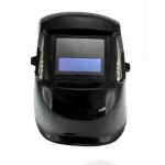 Automatic welding helmet with adjustable lens and UV protection