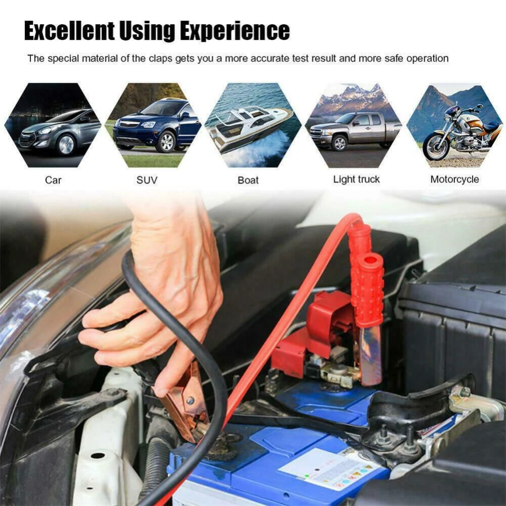 Konnwei KW600 12V Battery Tester for Car and Motorbike