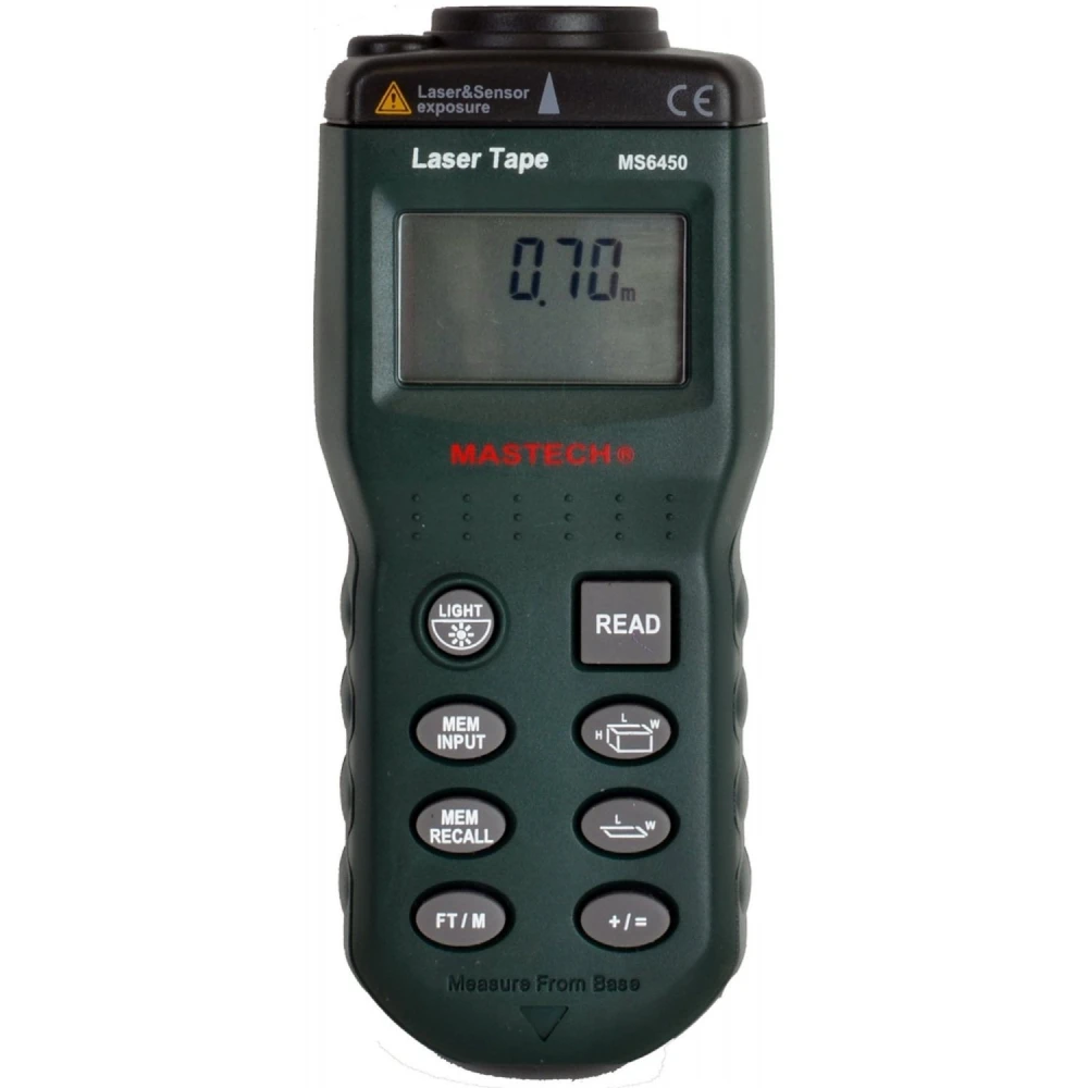 Mastech MS6450 Ultrasonic Distance Meter with Laser Pointer