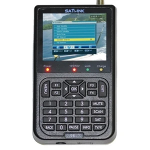Satlink WS-6906 satellite finder for alignment and accurate measurement