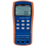 Vista frontal del medidor LCR portátil TH2822A mostrando pantalla y botones de control