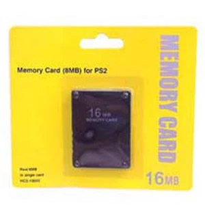 16 MB PS2 memory card compatible with PlayStation 2 and PSTWO