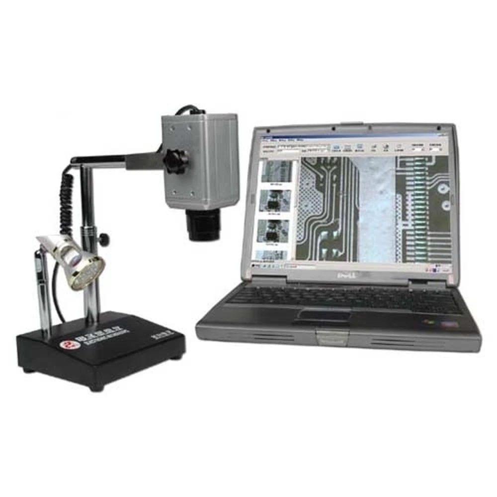 USB Digital Microscope 30X with stand and LED light for electronics