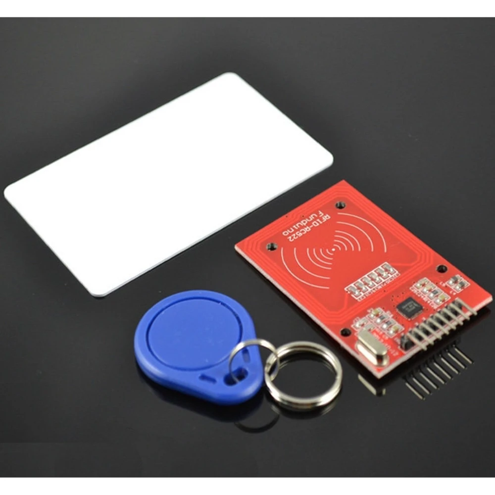 RC522 RFID Reader Module for Arduino with antenna for card reading and writing