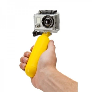 Yellow Floating Waterproof Monopod for GoPro 1/2/3 and SJ4000