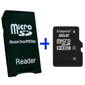 satkit MS Pro Duo MicroSD Adapter 32GB PSP | Memory Card Adapter