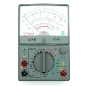 Victor VC3021 Analogue Multimeter: reliable, accurate measuring instrument