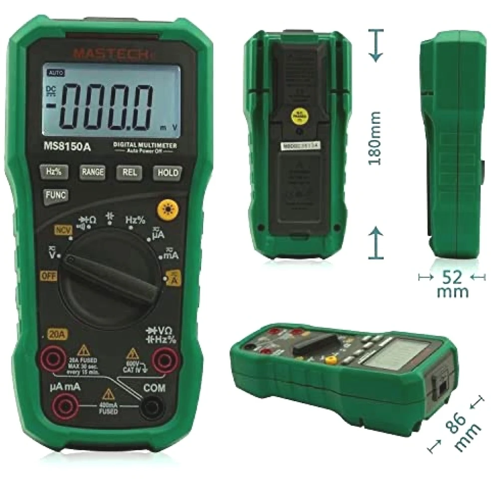 Mastech MS8150A digital multimeter with frequency and capacitance